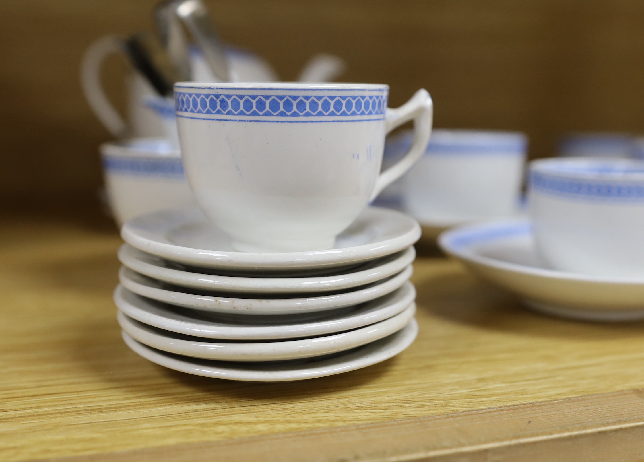 A 19th century Copeland late Spode child’s teaset